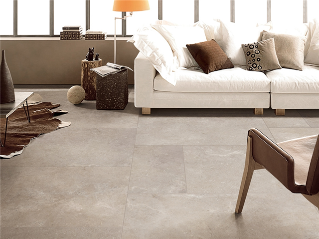 暖色调现代仿古砖效果图