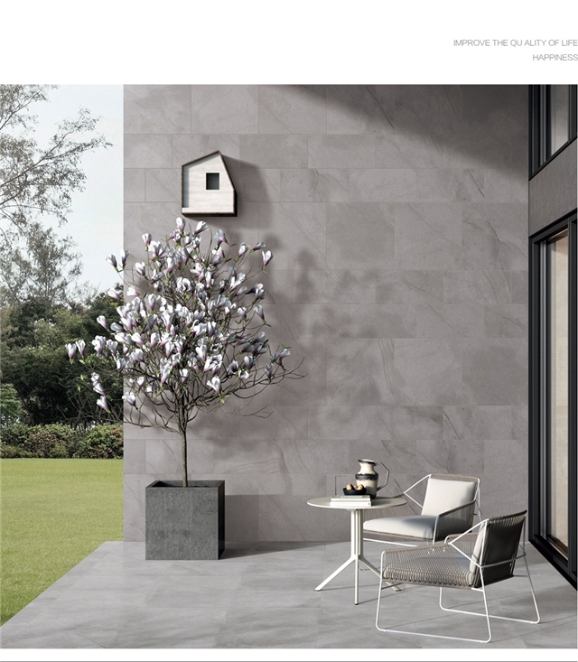 鹰牌2086现代仿古砖墙面与地面铺贴效果图