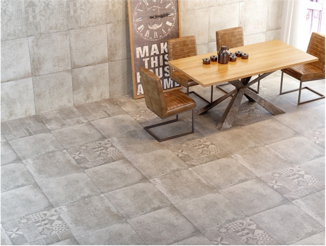 现代仿古砖装修效果图