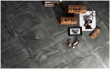 现代仿古砖效果图