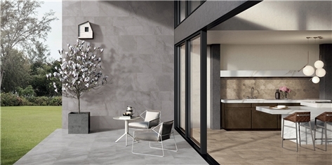 现代仿古砖装修效果图