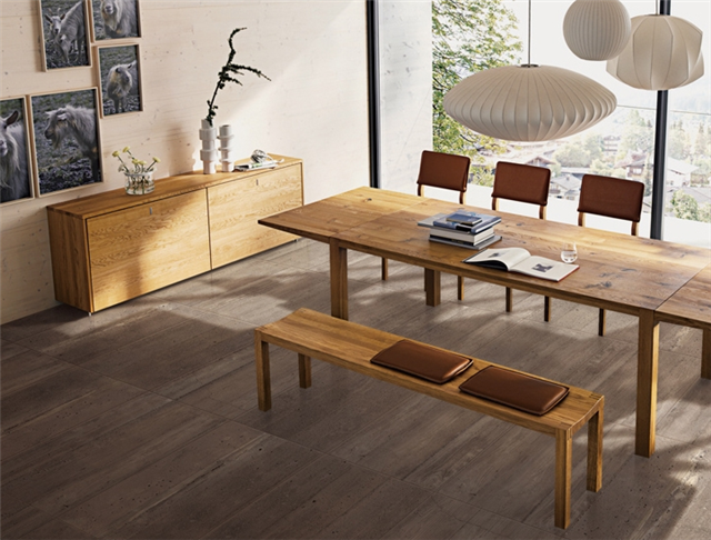 田园风格现代仿古砖效果图