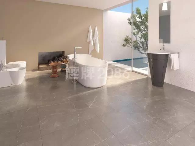 现代仿古砖珠光绰影装修效果图