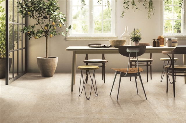 田园风格现代仿古砖效果图