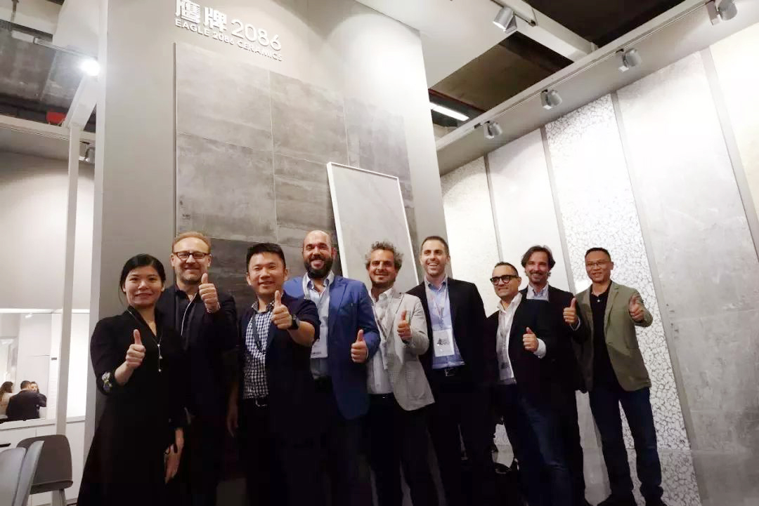 鹰牌2086现代砖，米兰设计师都来点赞，这款中国风瓷砖在博洛尼亚展火了！