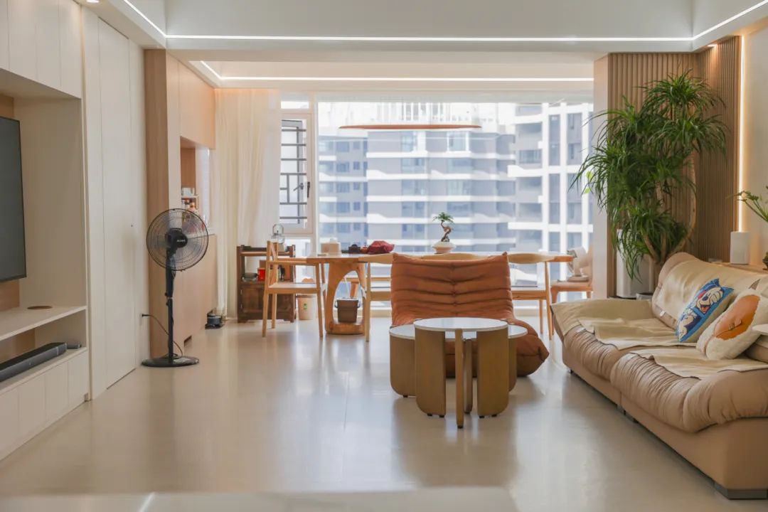 实景案列 | 东方自然的“朴”与奶油风“柔”完美结合(图6)