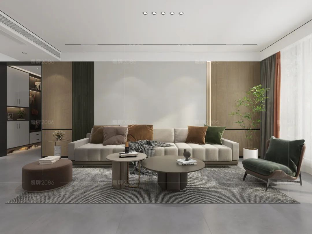 实景案列 | 东方自然的“朴”与奶油风“柔”完美结合(图17)